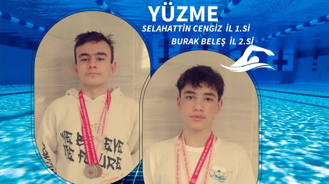 İlimizde düzenlenen Yüzme Müsabakalarında okulumuz sporcuları İl Birincisi